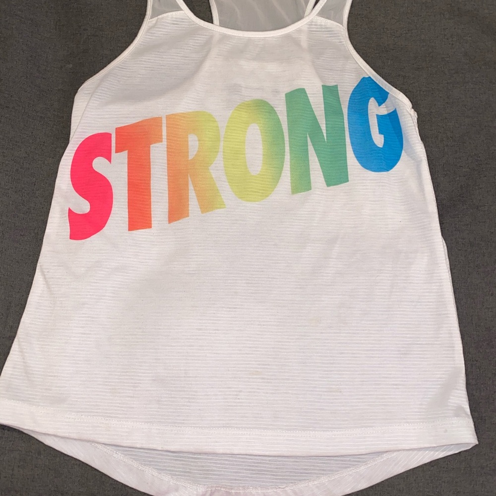 Xersion Girls Athletic Tank Top Size S(7/8)